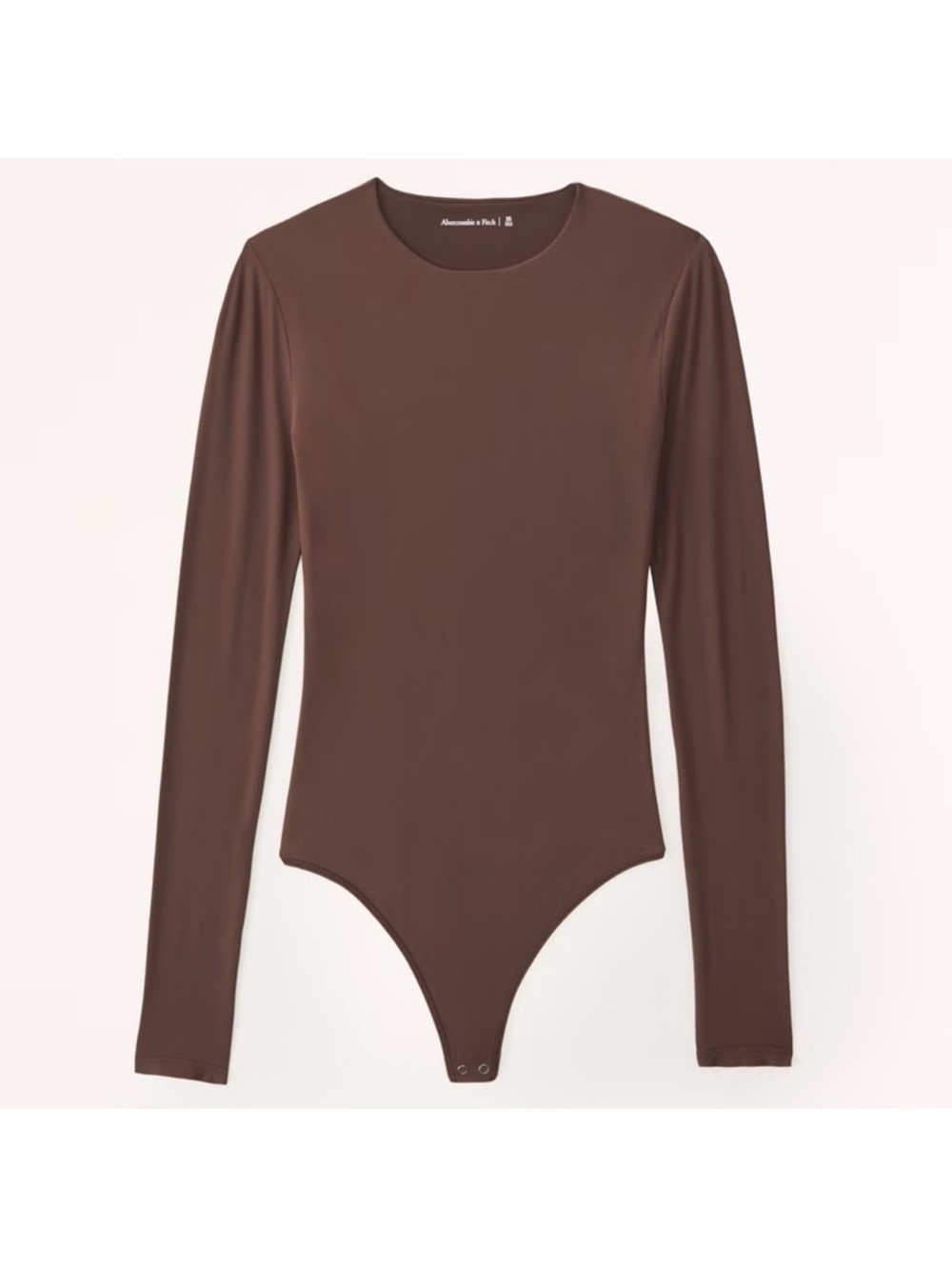 Abercrombie & Fitch Long Sleeve Brown Bodysuit